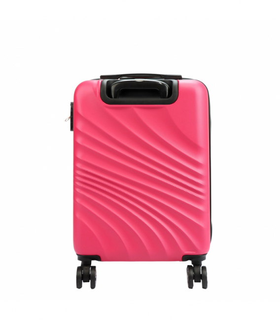 Ružový kufor W3002 S20
