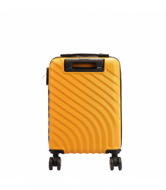 Oranžový kufor W6007 S18