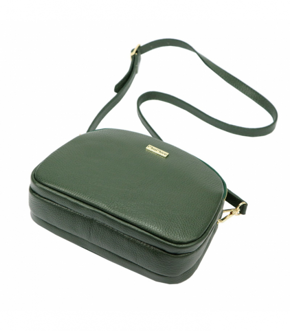 Zelená praktická kabelka 01-064 DOLLARO