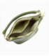 Svetlozelená jednoduchá kožená kabelka 419-040 GOLD