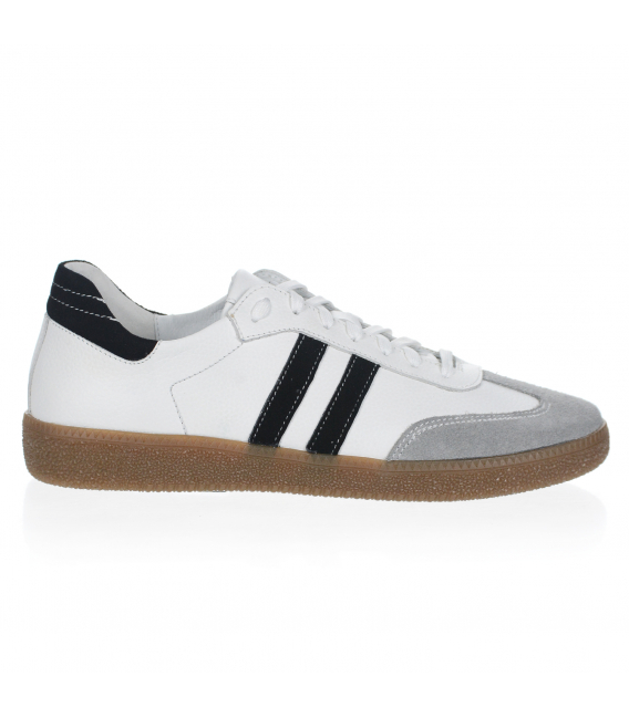 Štýlové biele retro tenisky N1068