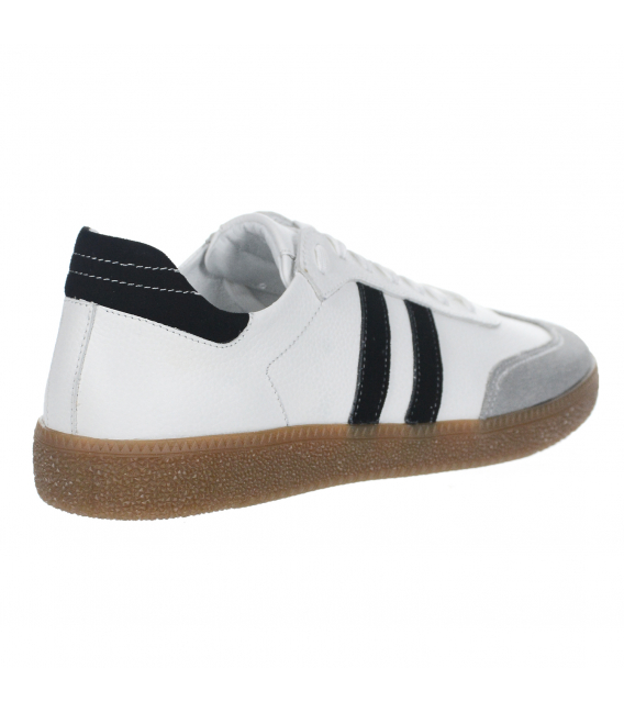 Štýlové biele retro tenisky N1068