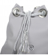 Sivá kabelka so sťahovacími šnúrkami Valéria