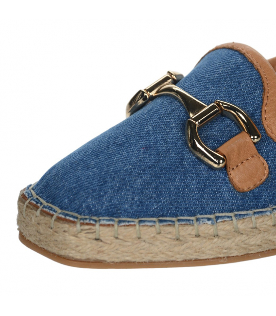 Moderné riflové poltopánky s ozdobou 1006 jeans