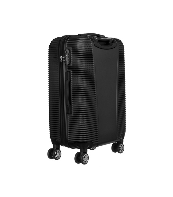 Čierny kufor Suitcase Suitcase PTN 236-W-S Black