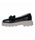 Modré mokasíny s ozdobou DBA2437 