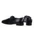 Retro lakované dámske mokasíny 728-826 black