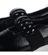 Retro lakované dámske mokasíny 728-826 black