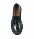 Zelené pohodlné elegantné mokasíny K2578