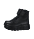 Čierne štýlové členkové tenisky na podošve 9159 black 2482