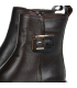 Hnedé členkové pohodlné čižmy 10488