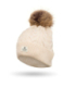 Béžová dámska čiapka PTN HAT-06 Beige