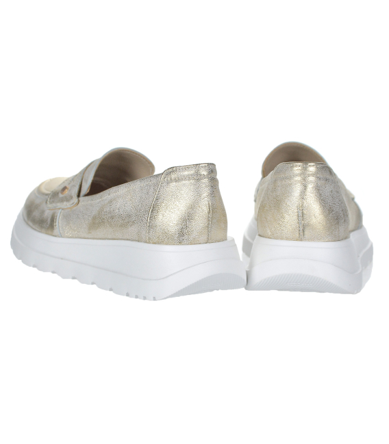 Zlaté slip on mokasíny 2486