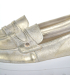 Zlaté slip on mokasíny 2486