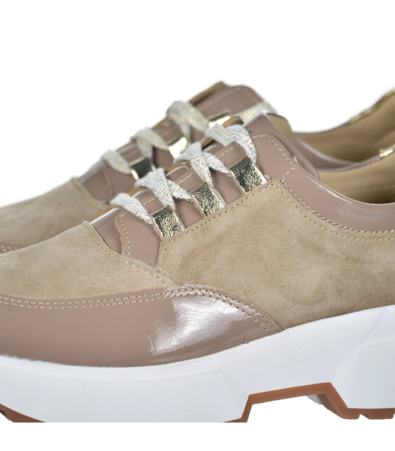 Dámske moka tenisky DTE3041 spud cama