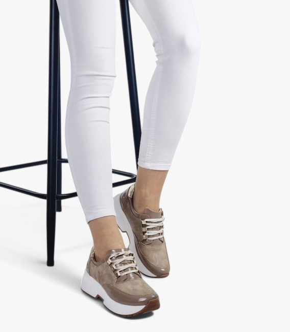 Dámske moka tenisky DTE3041 spud cama