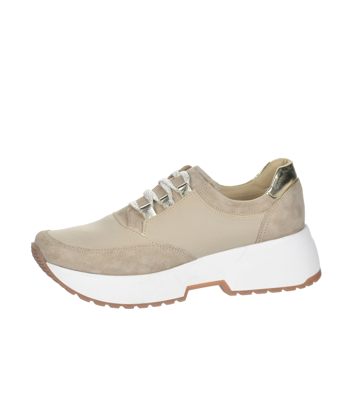 Dámske mocha tenisky+peny DTE3041 spud cama