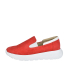 Červené slip on mokasíny DTE054