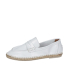 Biele kožené espadrilky 027-10772