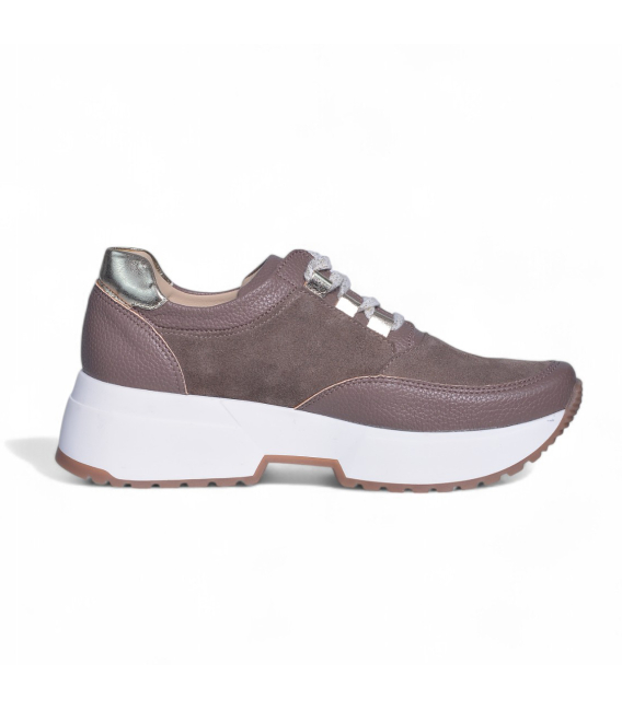Dámske mocha tenisky DTE3041 spud cama