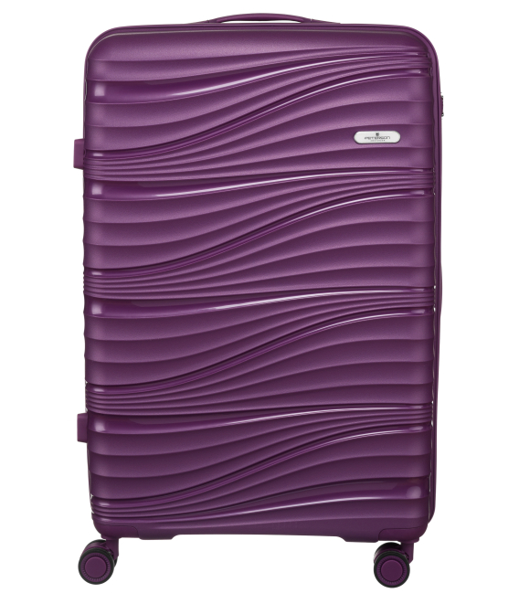 Súprava fuxiových kufrov 3w1 PTN WA06-SET3 Fuxia