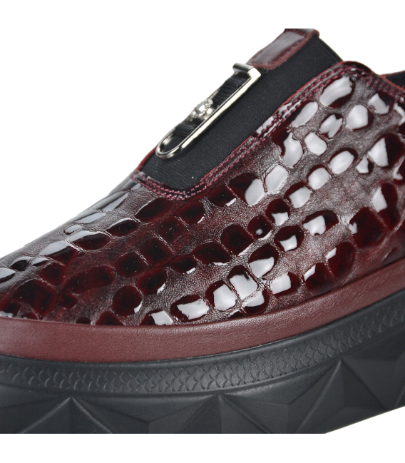 Bordové slip on tenisky G352628