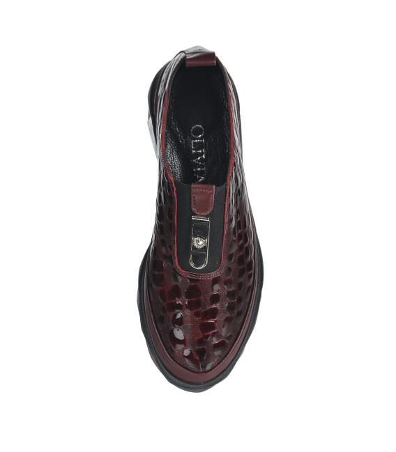 Bordové slip on tenisky G352628