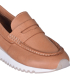 Škoricová slip on mokasíny D24YA-165