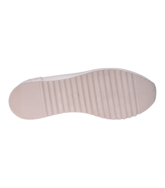 Béžové slip on mokasíny D24YA-165