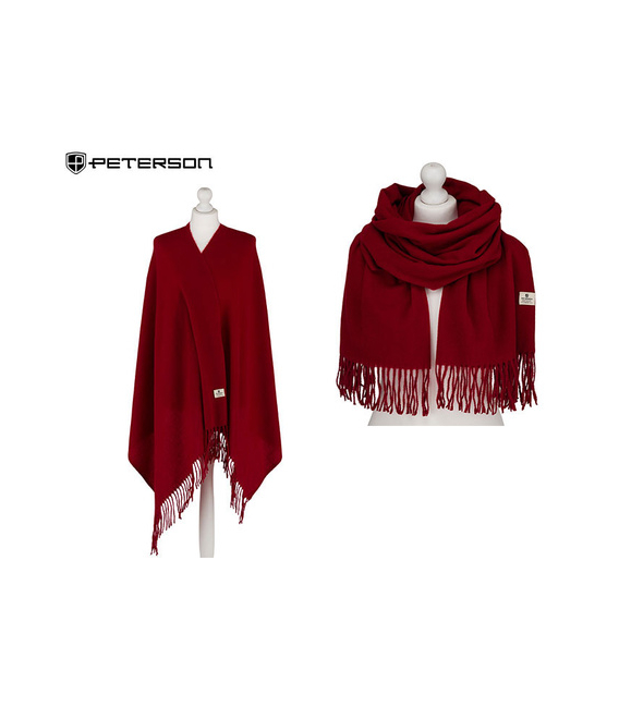 Dámsky bordový šál SP100C red