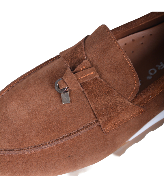 Hnedé mokasíny 2762