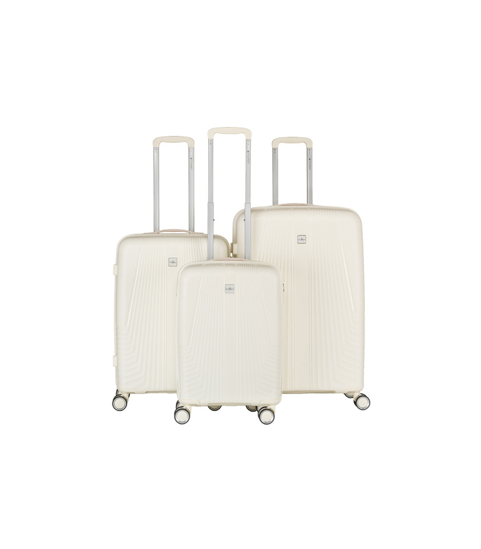 Sada bielych kufrov PTN PP-09-SET3