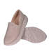Kapučínové kožené slip on mokasíny DTE054