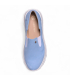 Modré slip on mokasíny DTE054