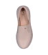 Béžové kožené slip on mokasíny DTE054