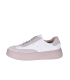 Biele kožené tenisky 2526 