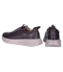 Hnedé slip on tenisky s kamienkami na podošve unica 2534