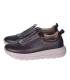 Hnedé slip on tenisky s kamienkami na podošve unica 2534