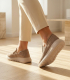 Kapučínové slip on mokasíny DTE054
