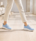 Modré slip on tenisky s kamienkami na podošve unica 2534