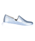 Modré kožené slip on mokasíny DTE054