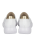 Zvýhodnený set biele perforované slip on mokasíny DTE054+kabelka Sofia