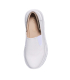 Biele slip on mokasíny DTE054