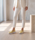 Žlté slip on mokasíny 2486