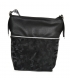 Čierna maskáčová crossbody kabelka NINA