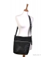 Čierna maskáčová crossbody kabelka NINA