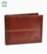 Pánska kožená koňaková peňaženka s prešívaním GROSSO TMS-51R-033cognac