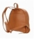 Hnedý ruksak s prešívaním a so zipsom GSR014brown GROSSO
