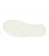 Bielo-strieborné kožené tenisky so vzorovaným materiálom na podošve ROSELLA DTE2118