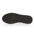 Čierne slip-on tenisky s jemným vzorom na trblietavej podošve DTE3316